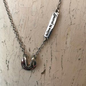 Lia Sophia - Believe In Yourself Silver Necklace